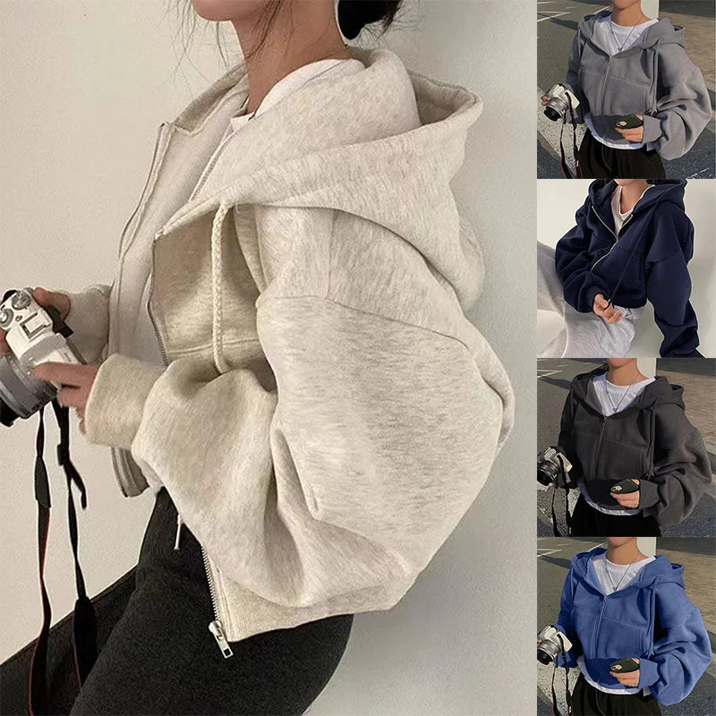Spring Autumn New Hooded Sweatshirt