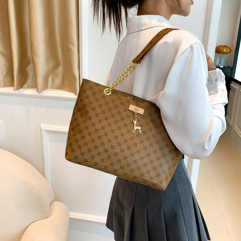 New Presbyopia Leather Handbag