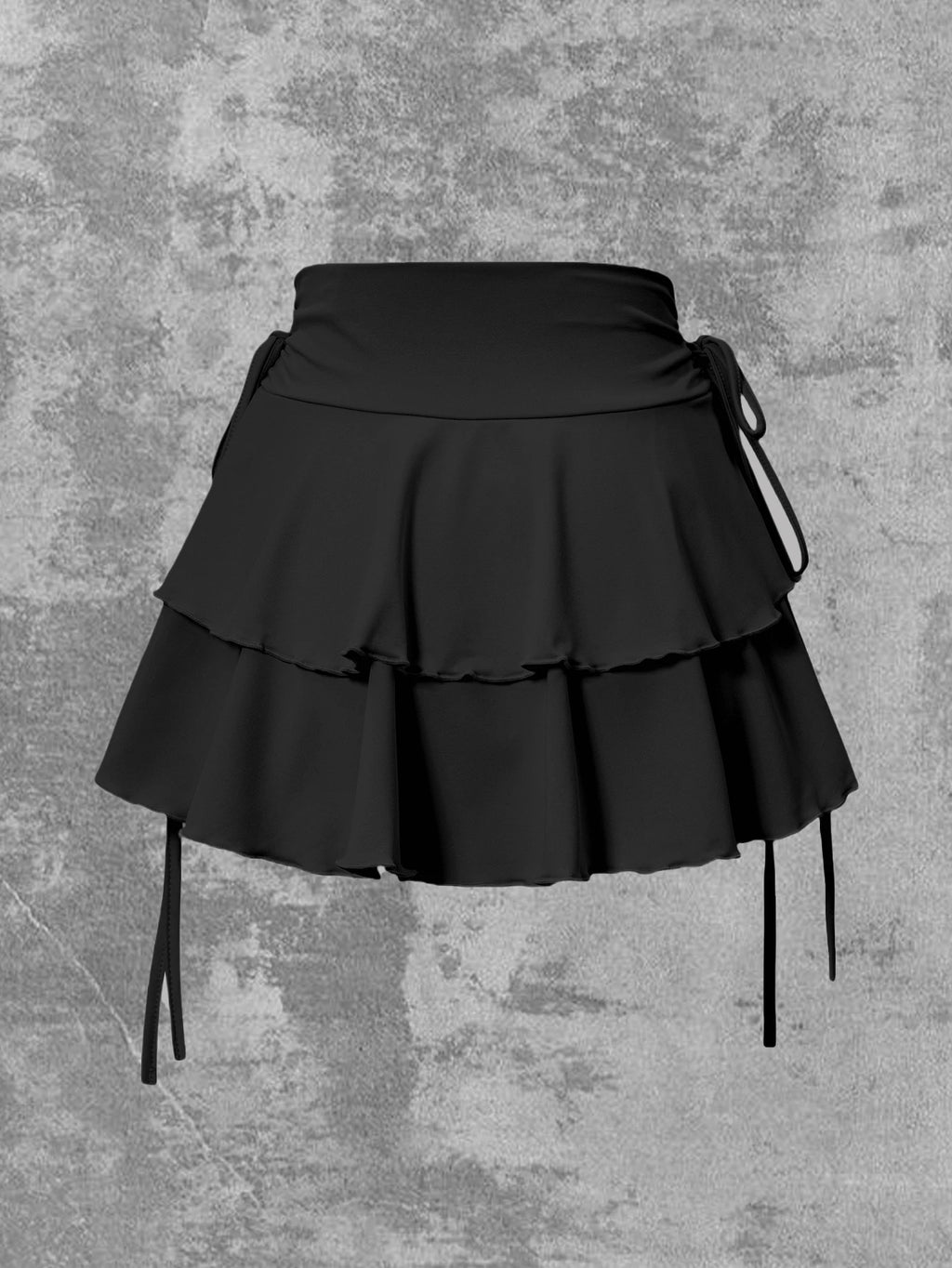 Neuer einfarbiger Rock Damen Sommer Mode Outdoor Vielseitig Hohe Taille Schmal Geschnitten Elastischer Bund Kurzer Rock Ware Auf Lager