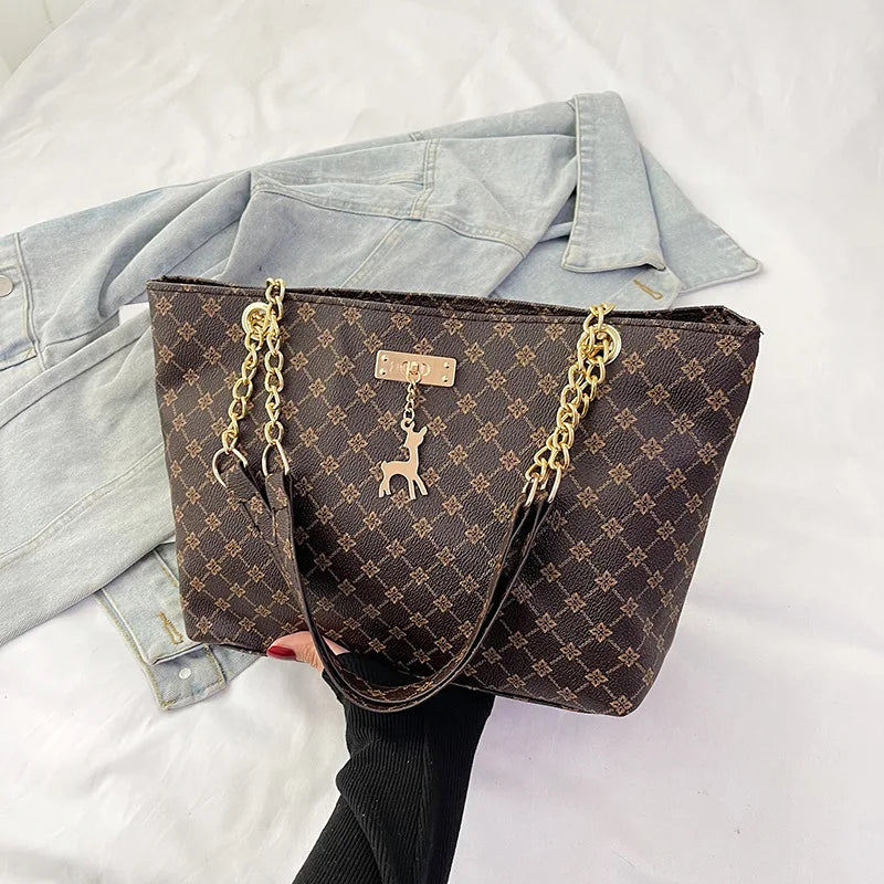 Women's Large Capacity Tote Handbag