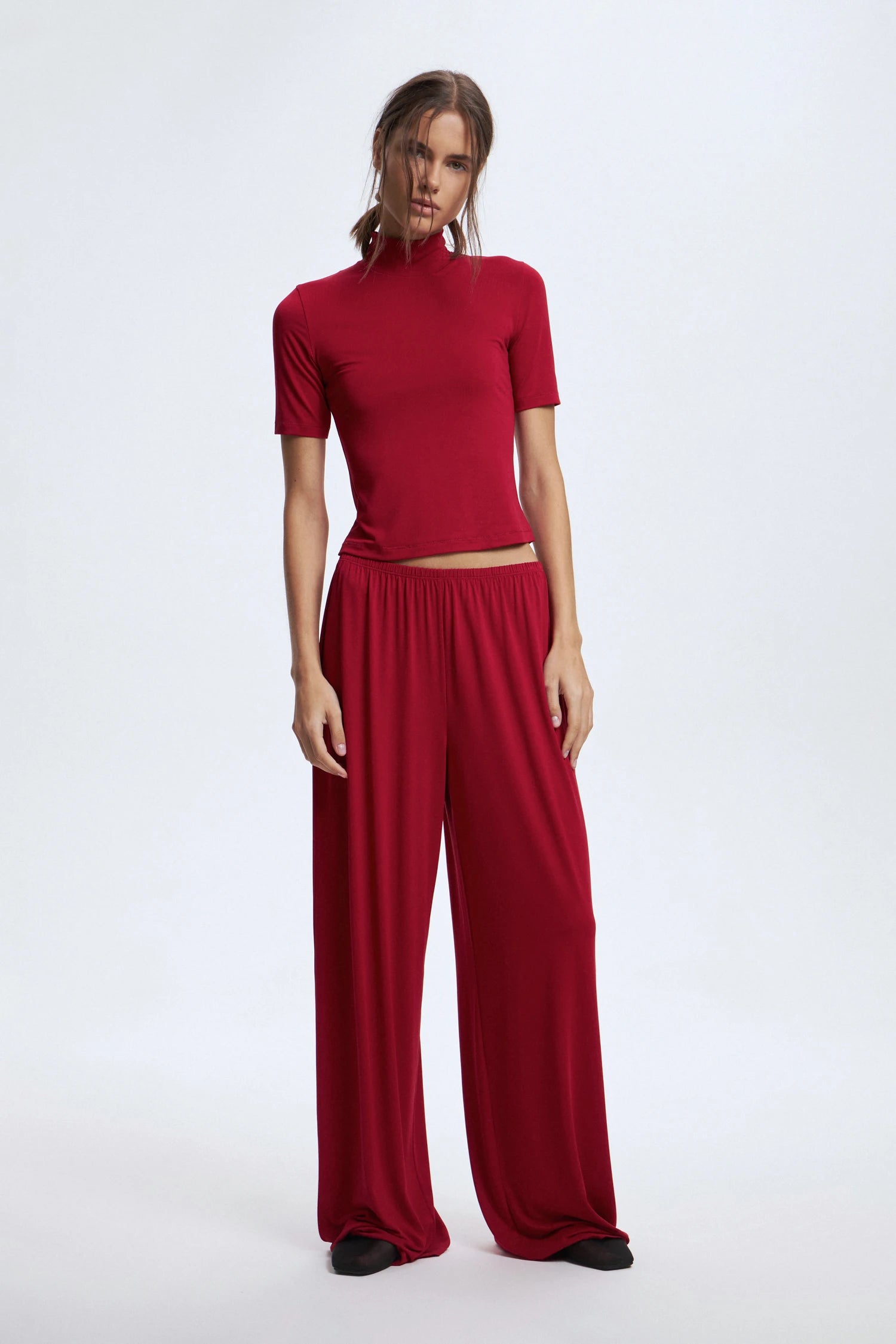 Hirsionsan Modal Soft Loose Sets Dress Women  Tracksuit