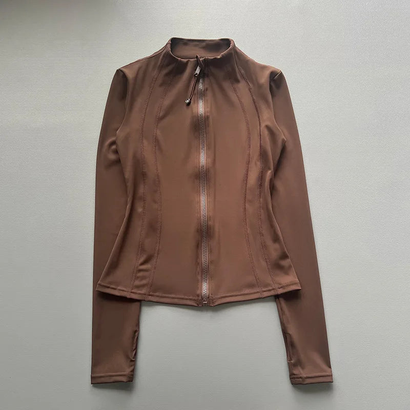 Long Sleeve Zipper Jacket