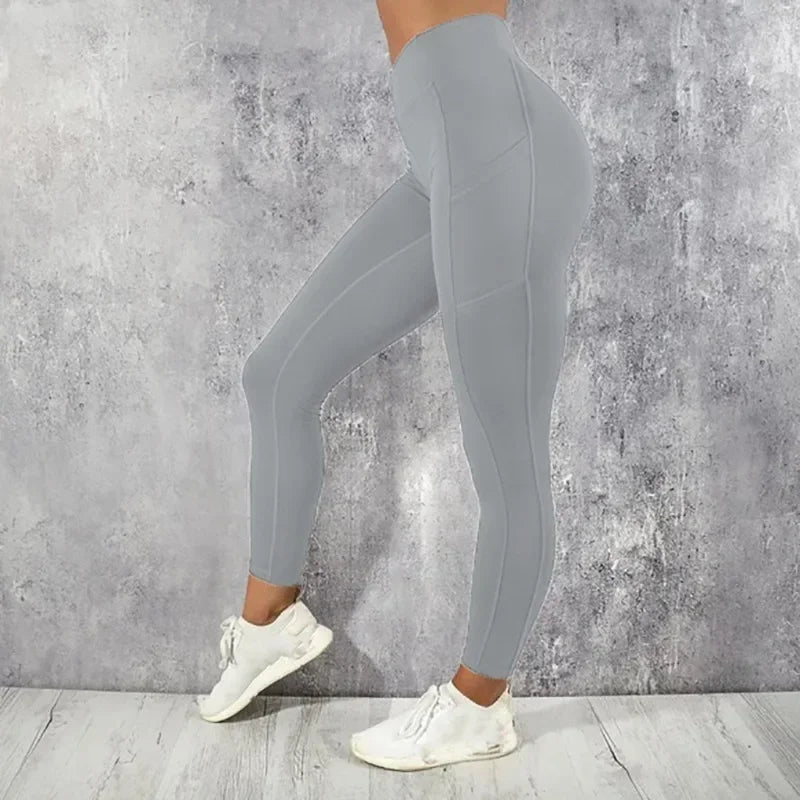 Yoga Fitness Women Leggings with Pocket Gym