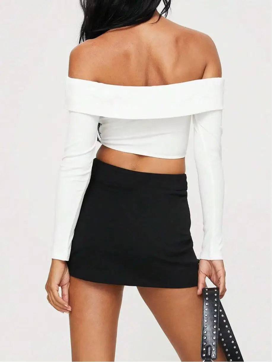 Hot split skirt Summer miniskirt