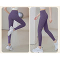 Ribbed Yoga Pants High Waisted Tights