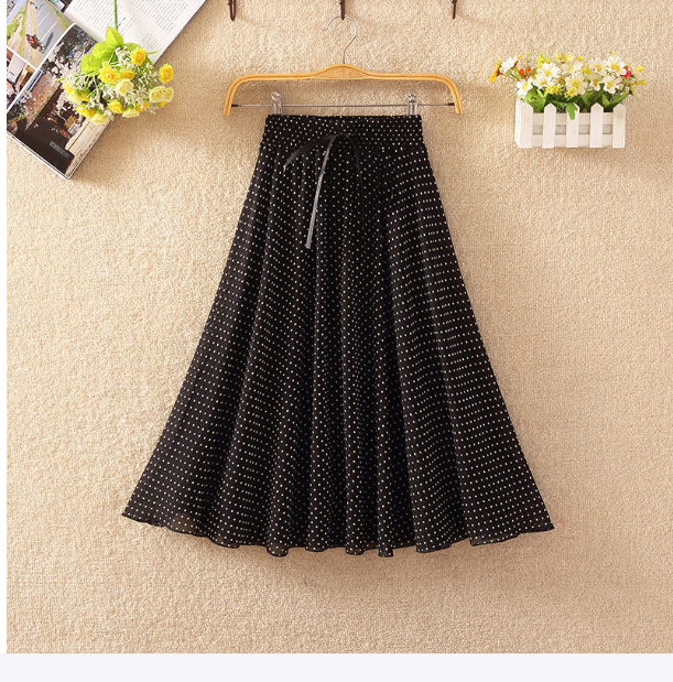 Elegant Summer Chiffon Skirt