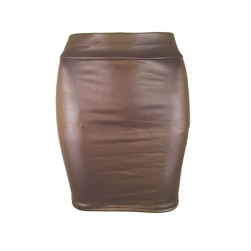 Women Summer Mini Skirts High-waist