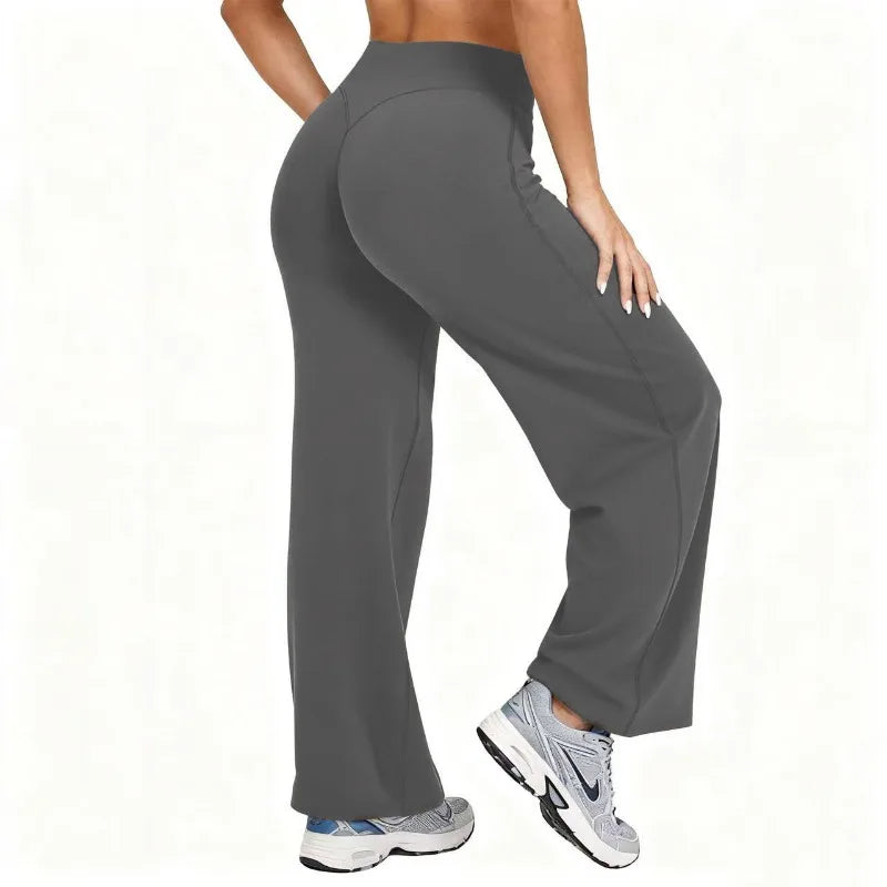 Wide-leg Pilates Sports Fashion Straight-Leg Pants