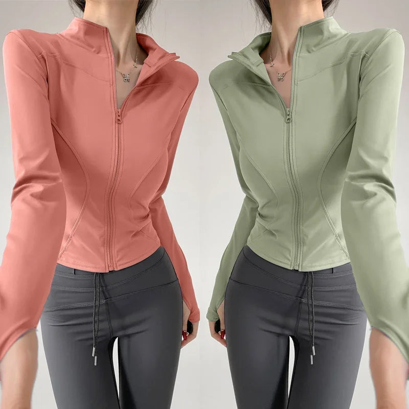 Long Sleeve Zipper Jacket