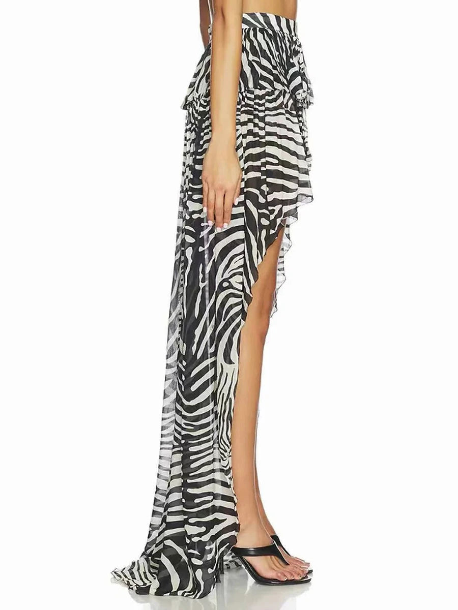 VGH Zebra Print Two piece set for women