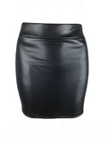 Women Summer Mini Skirts High-waist