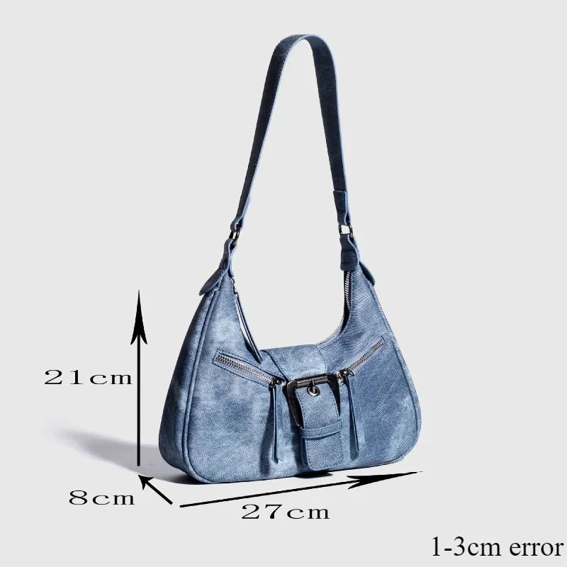 Retro Y2k Shoulder Bags for Women