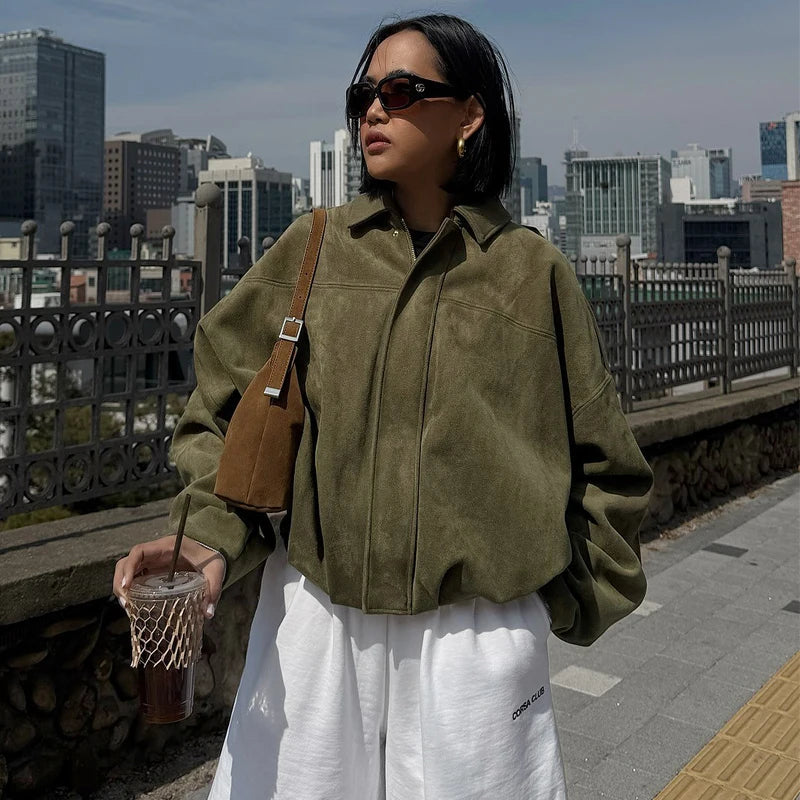 HXAO Women's Bomber Jacket