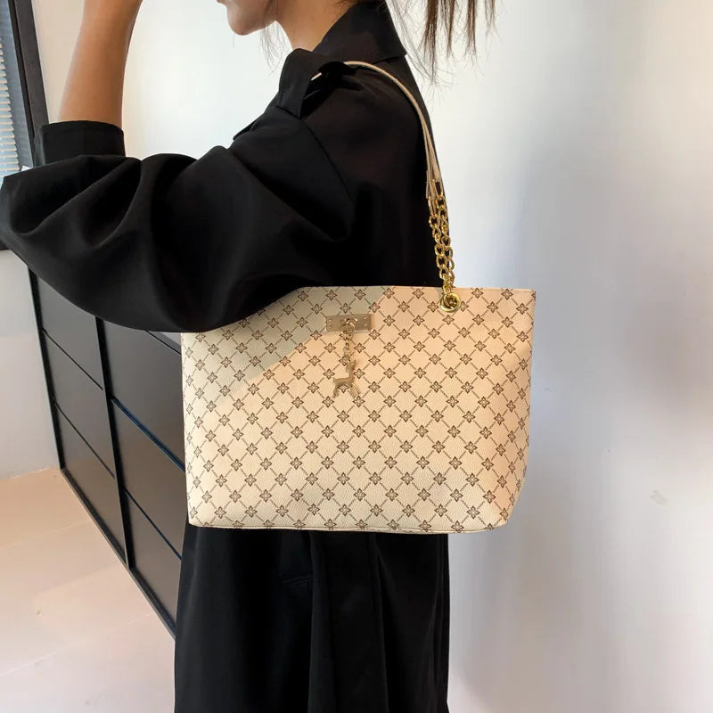 New Presbyopia Leather Handbag