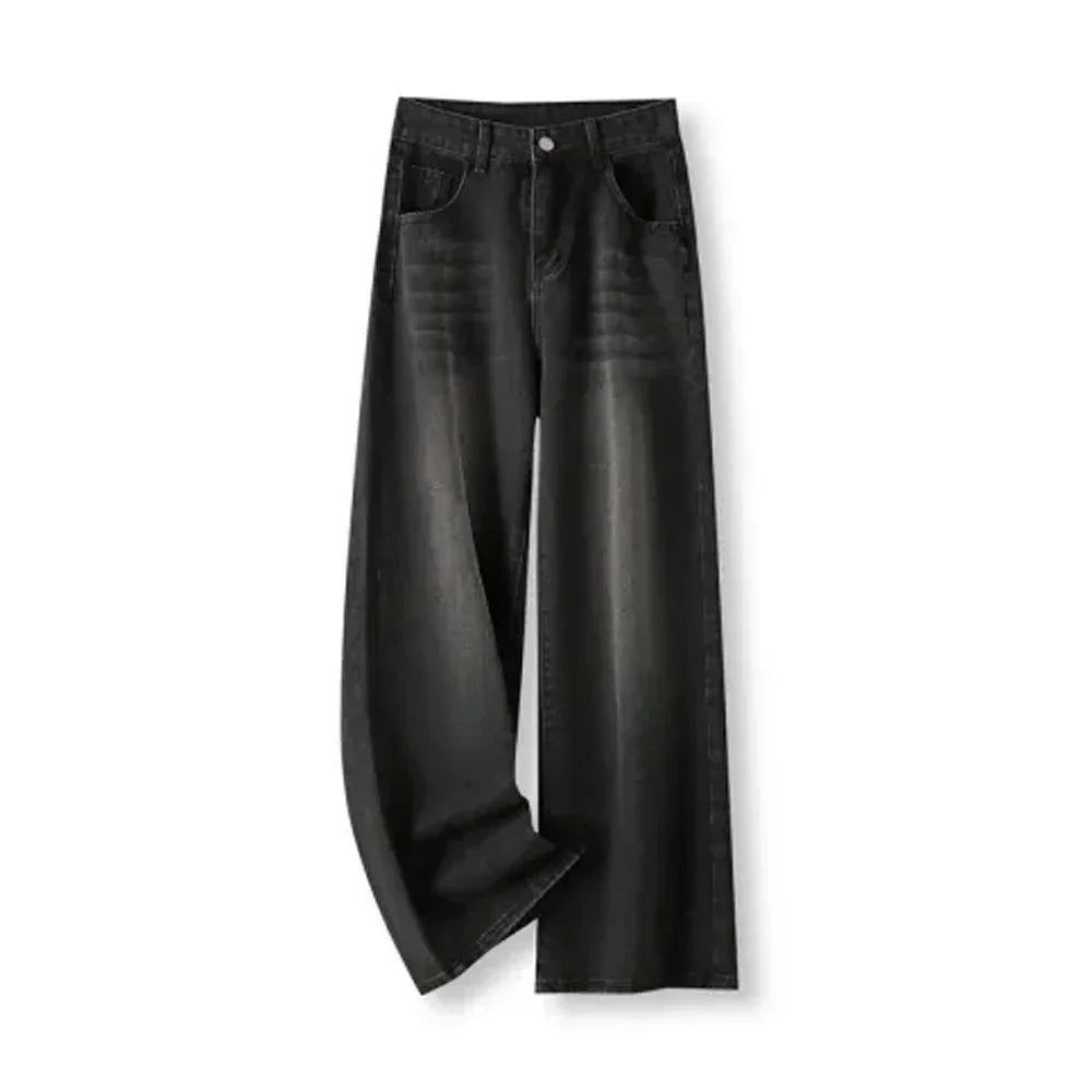 Slimming Jeans for Women Loose-Fit Denim Pants