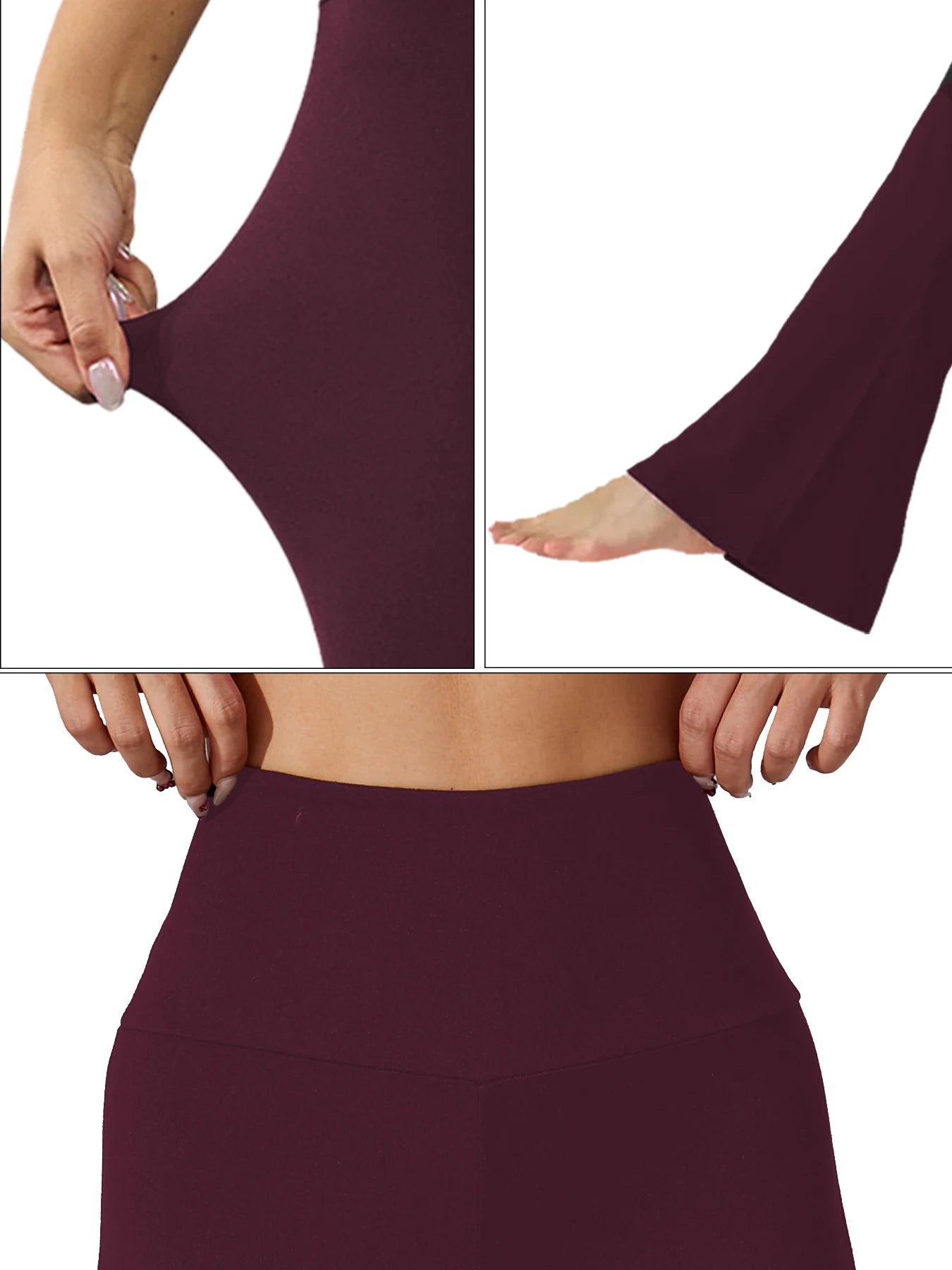 Women's Super Soft Flare Pants Bell Bottoms