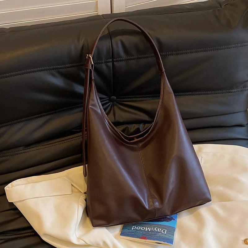 Retro Women's Tote Vintage Underarm Handbag