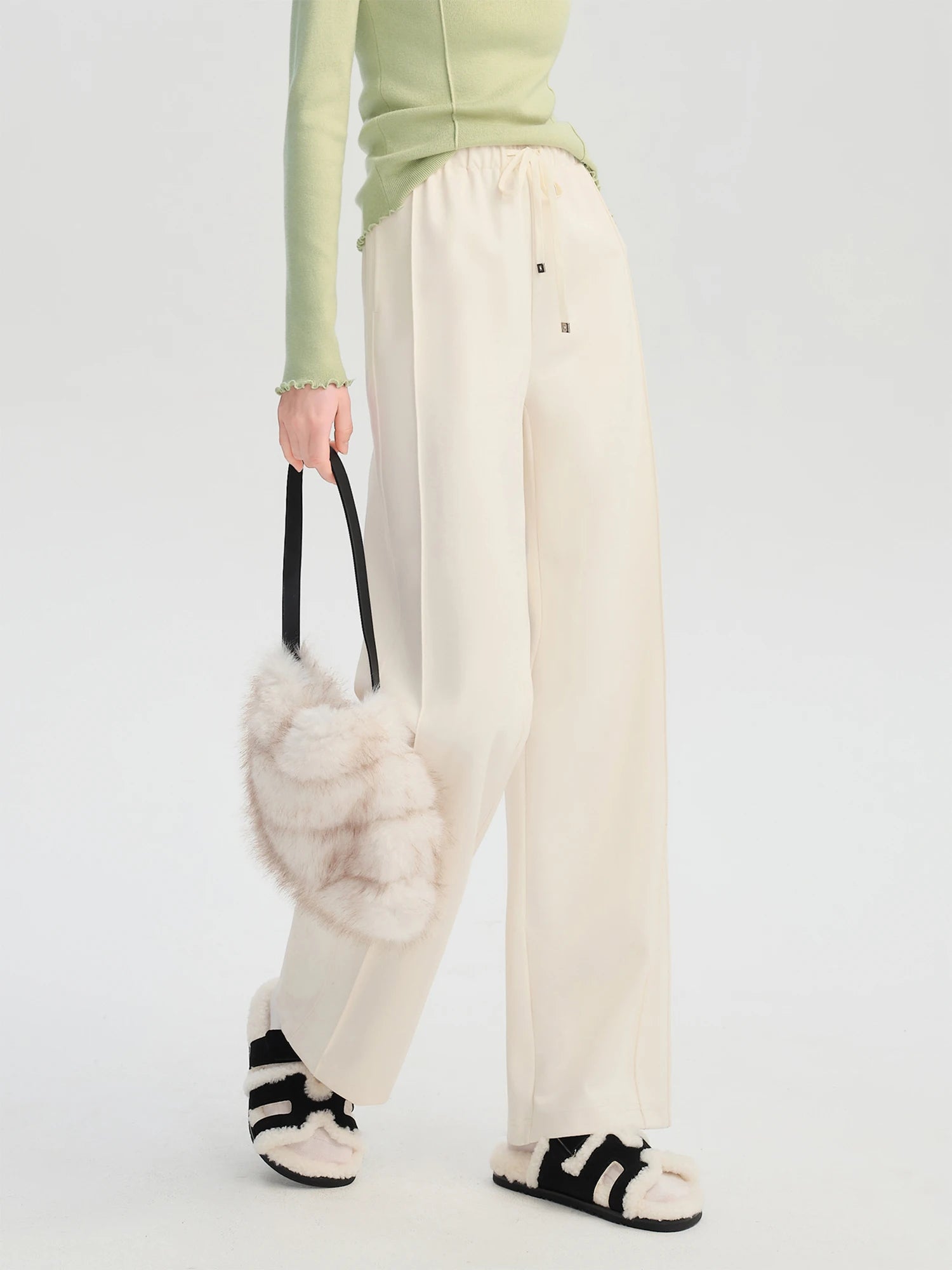Fox Fur Handbag for Women Korean Style