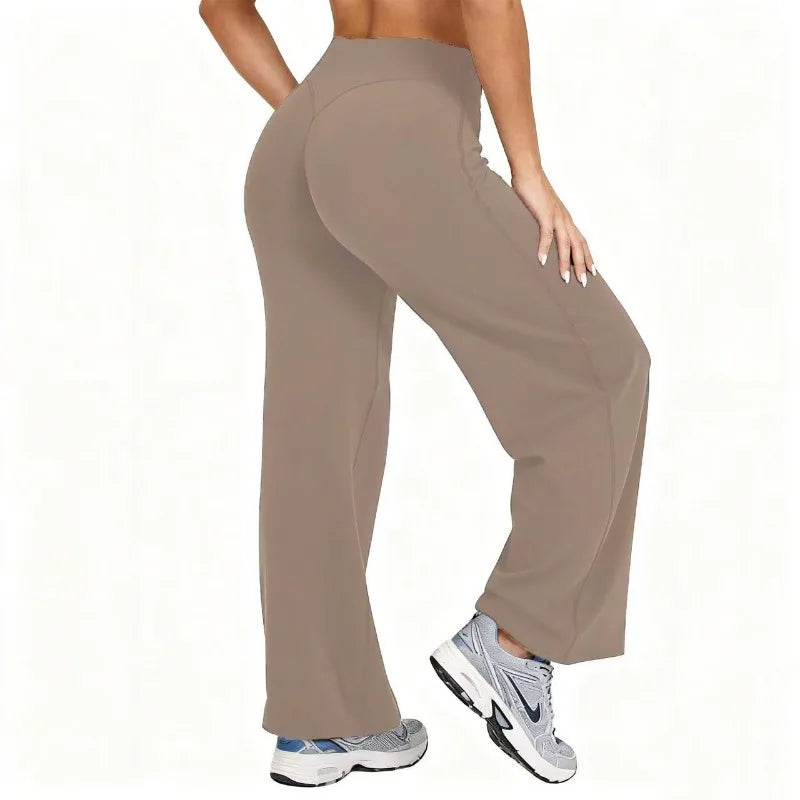 Wide-leg Pilates Sports Fashion Straight-Leg Pants