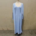 Tossy Knitwear V-Neck Ribbed 2 Piece-Set Dress