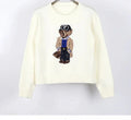 Crochet Bear Knit Sweater Pullover