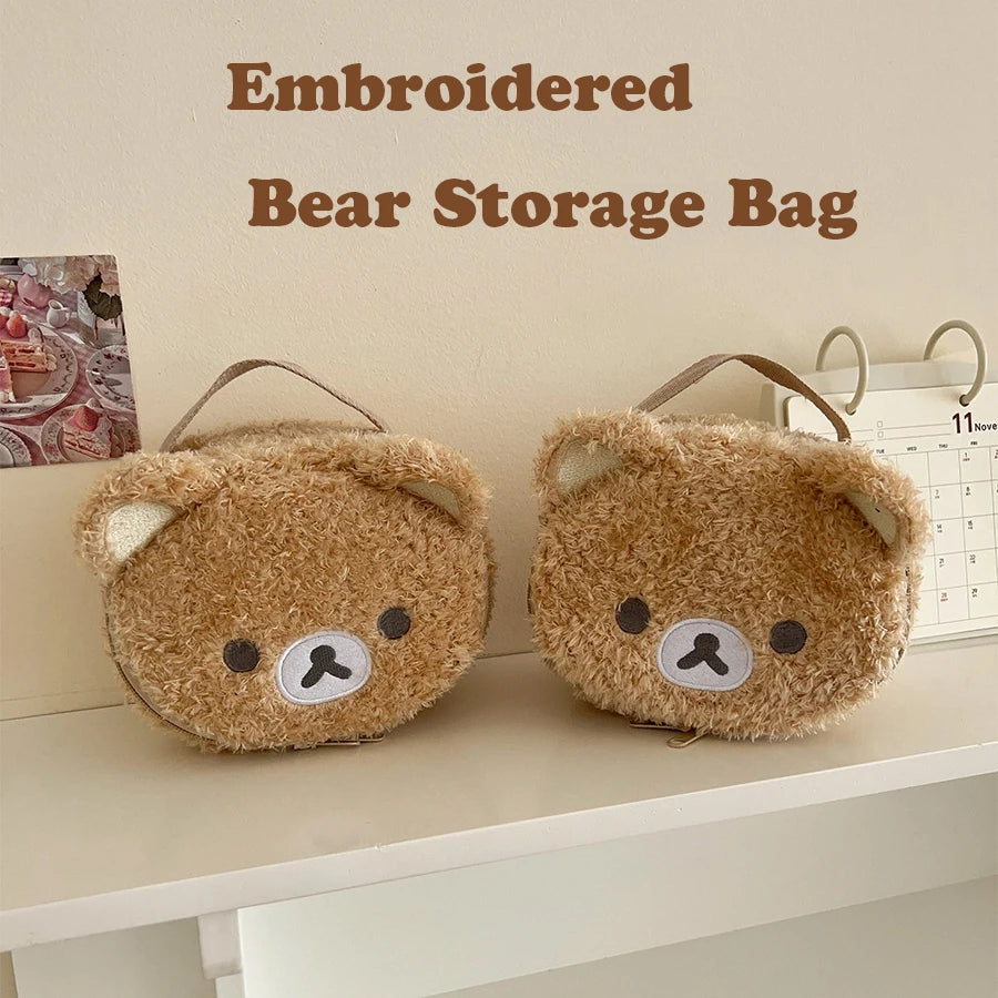 Makeup Case Anime Bear Cosmetic Handbag