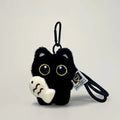 Black Cat Doll Toy Keychain Bag Pendant Charms