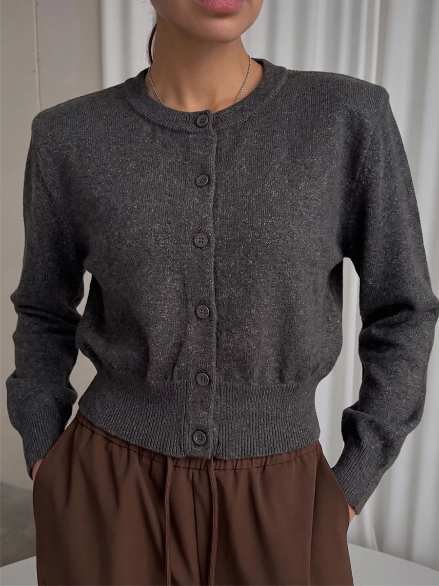 Hirsionsan Women's Cardigan long sleeve