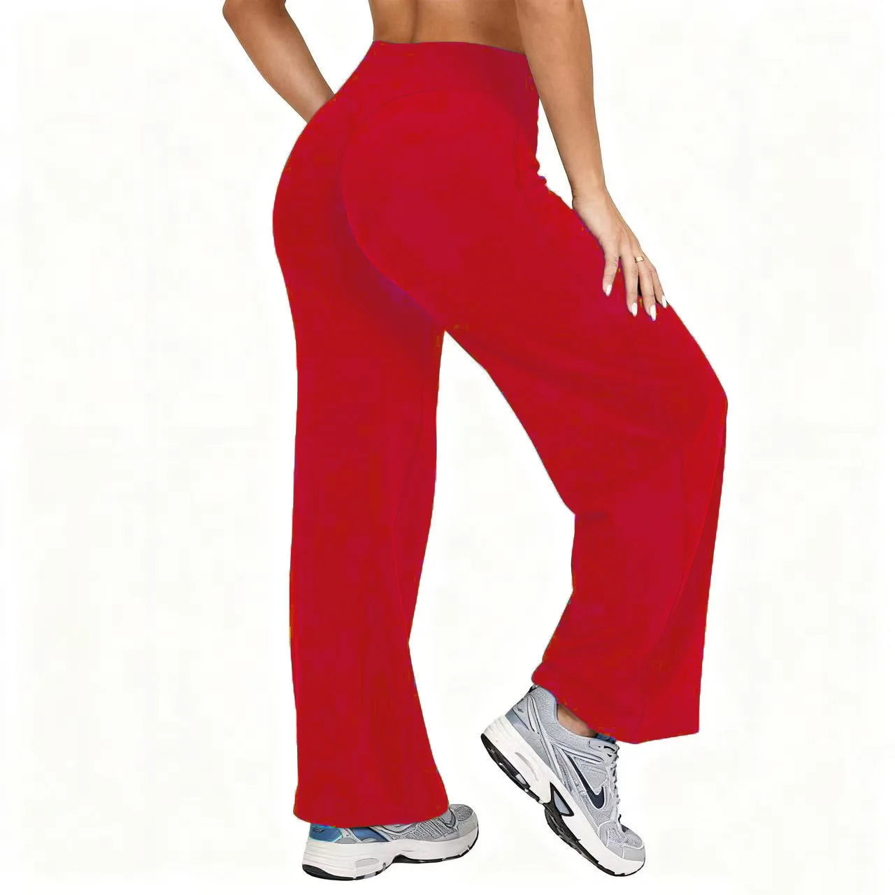 Wide-leg Pilates Sports Fashion Straight-Leg Pants