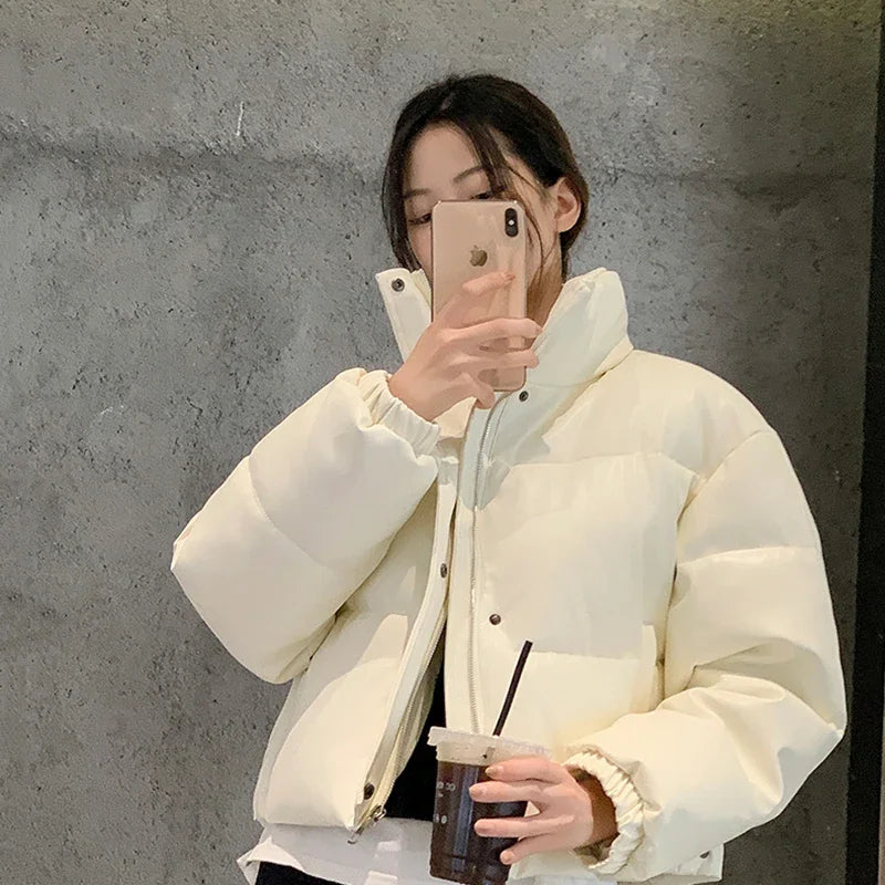 Y2K Streetwear Pu Leather Short Jackets