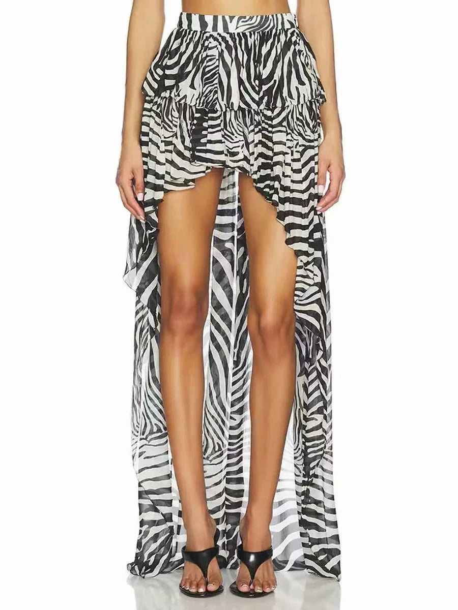 VGH Zebra Print Two piece set for women