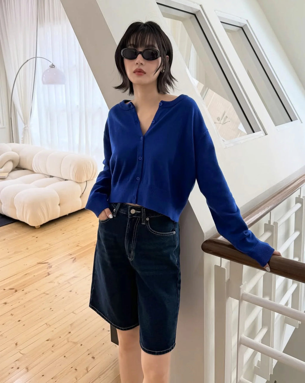 Hirsionsan Women's Cardigan long sleeve