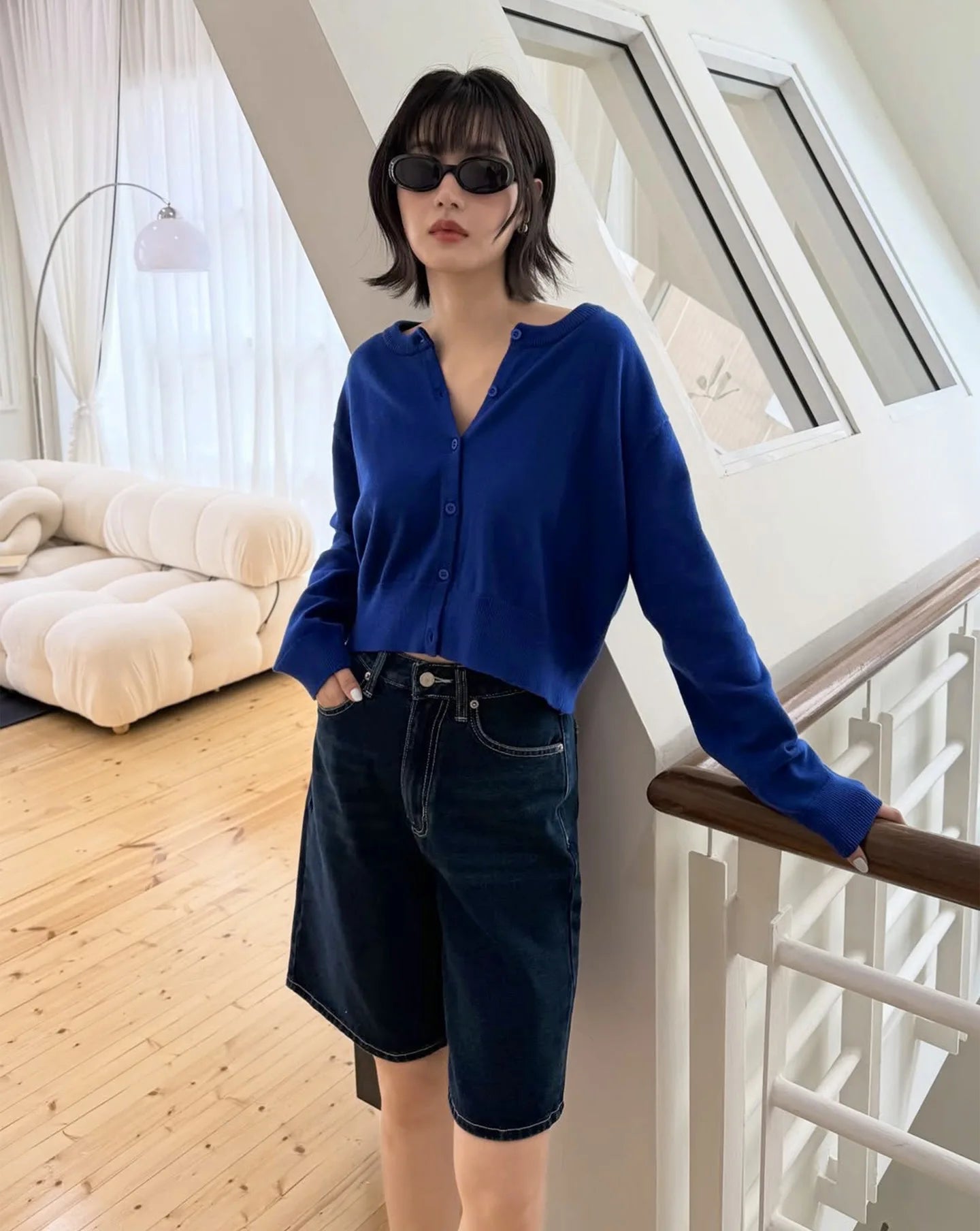 Hirsionsan Women's Cardigan long sleeve