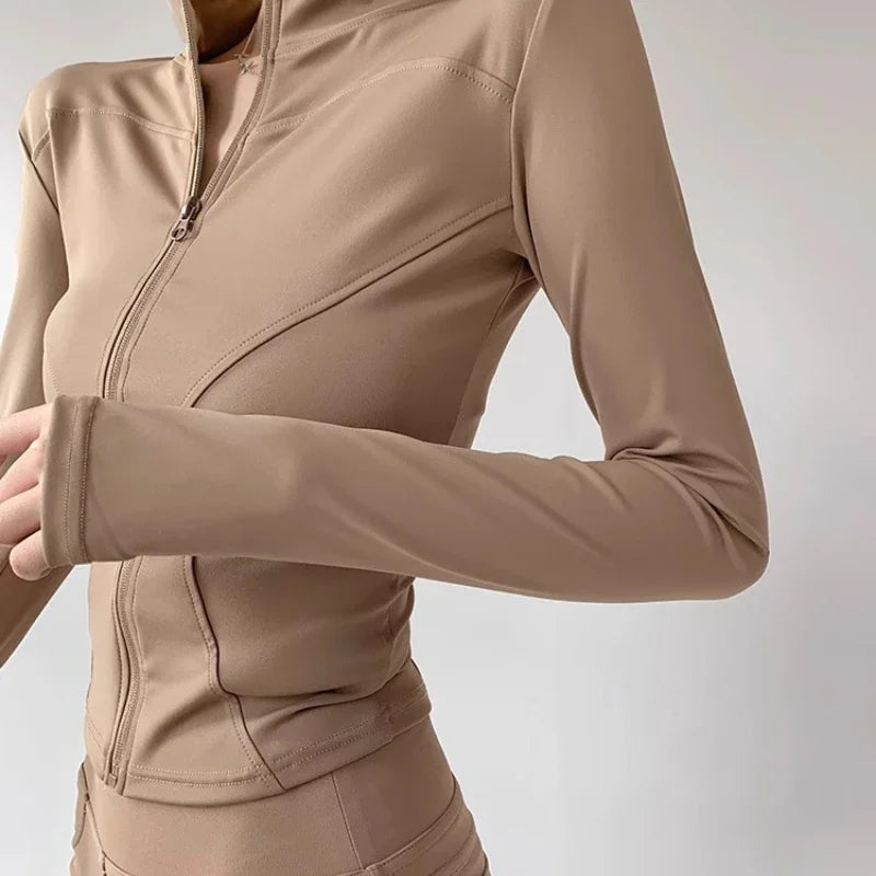 Long Sleeve Zipper Jacket