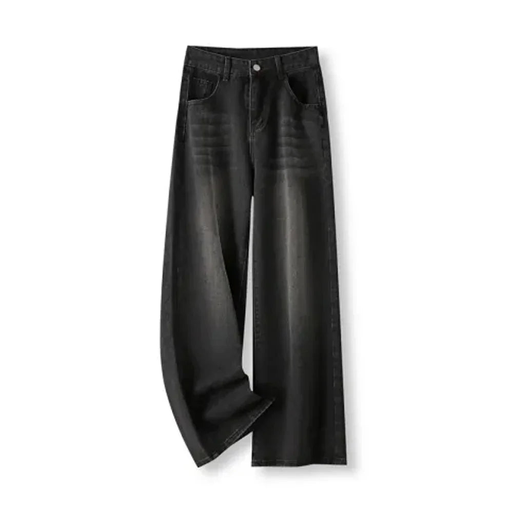 Slimming Jeans for Women Loose-Fit Denim Pants
