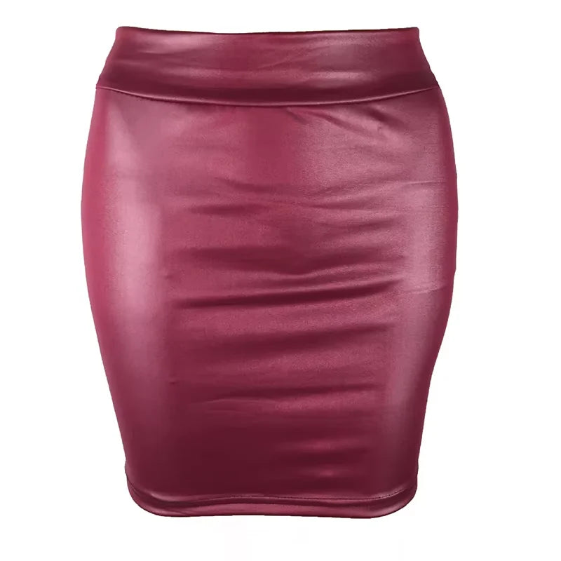 Women Summer Mini Skirts High-waist