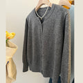 2026 Neue Mode Damen Fleece Strick Locker Kurz Kaschmir Pullover Rundhals Warm Koreanischer Lässiger Damen Pullover Top Kleidung