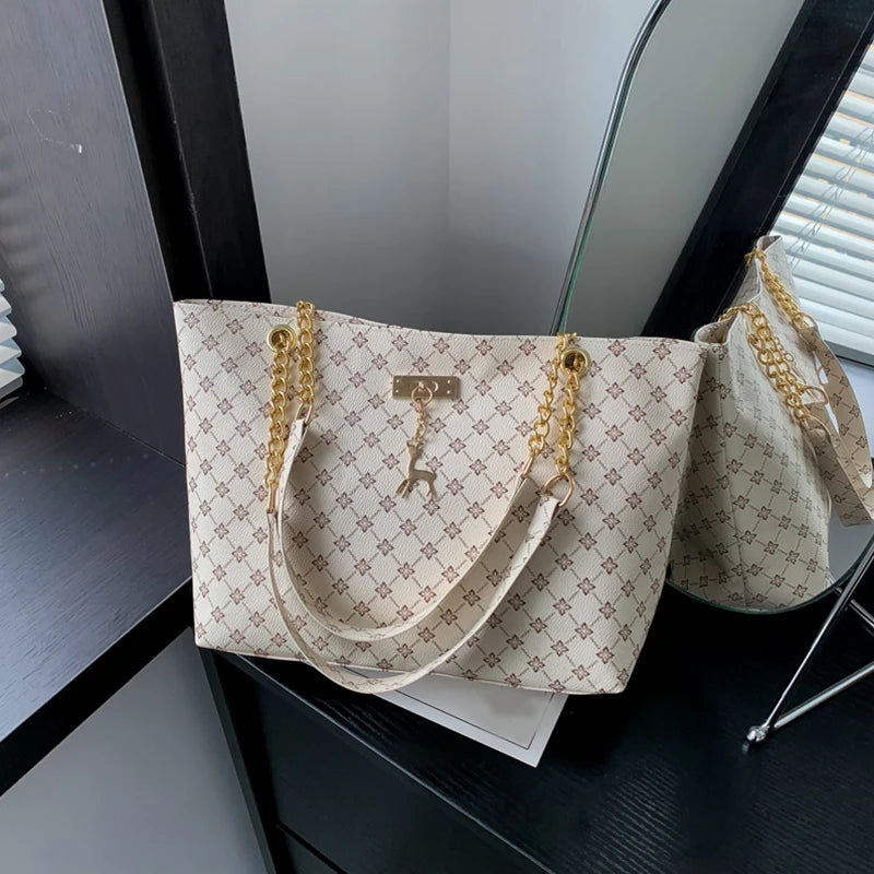 New Presbyopia Leather Handbag