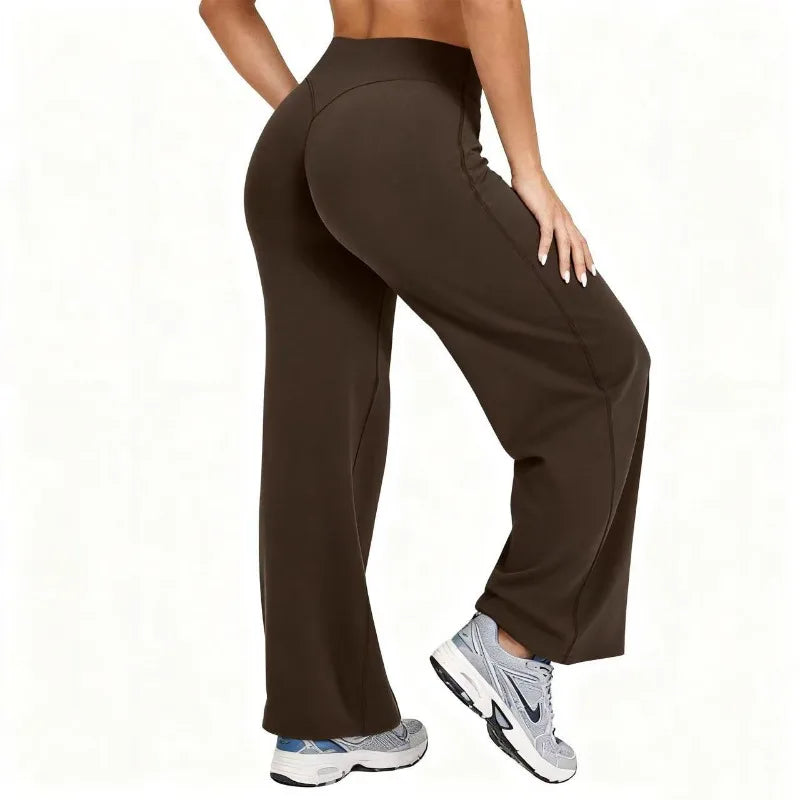 Wide-leg Pilates Sports Fashion Straight-Leg Pants