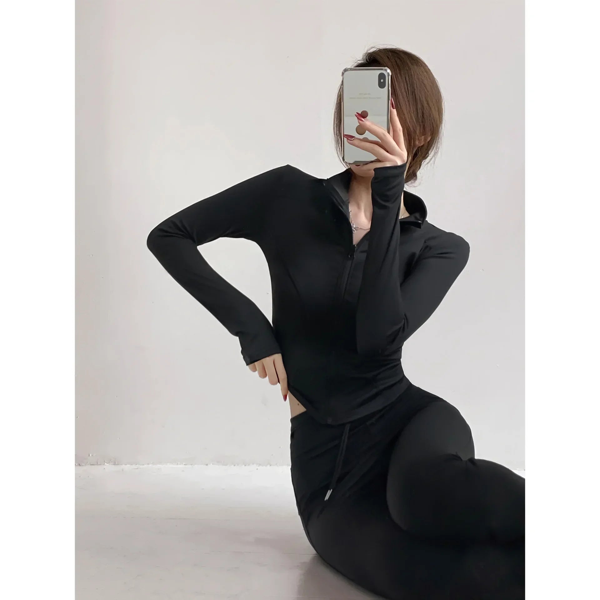 Long Sleeve Zipper Jacket