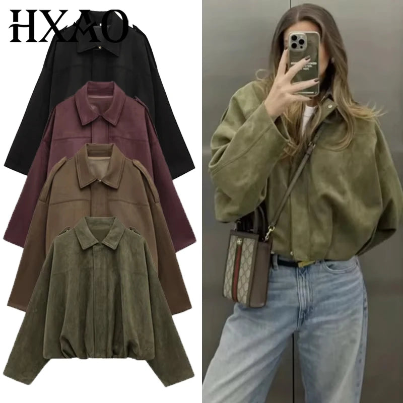 HXAO Women's Bomber Jacket