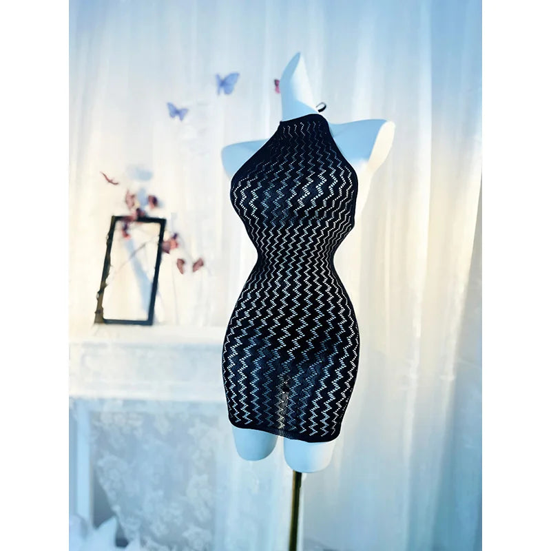 Fishnet Cover Up Without Bikini Hollow Out Beachwear