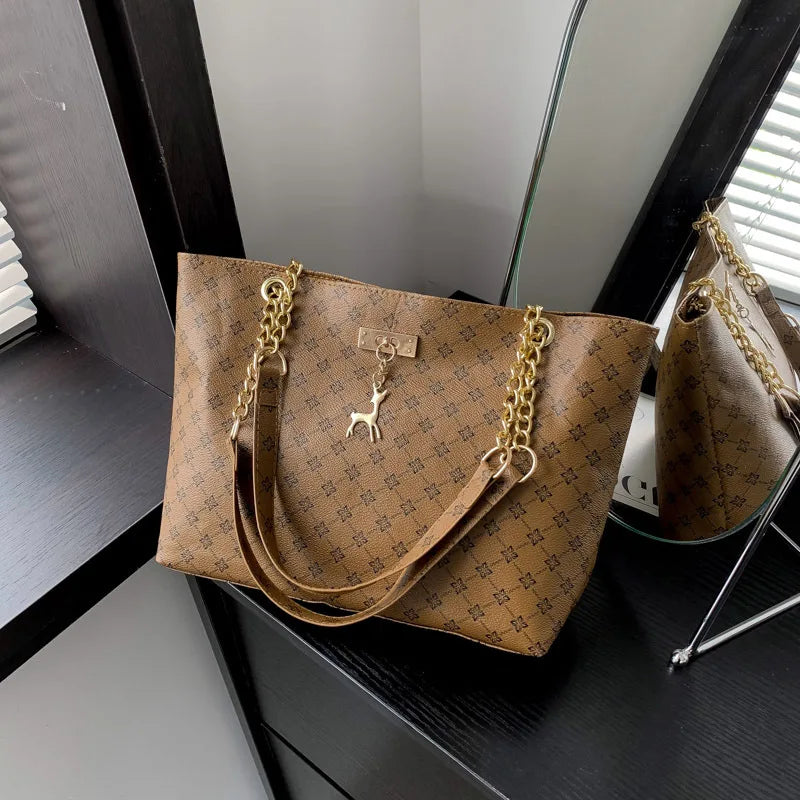 New Presbyopia Leather Handbag