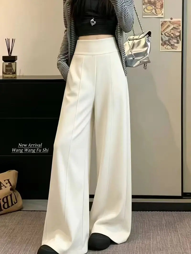 Women's loose straight pants,