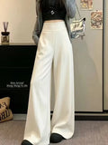 Women's loose straight pants,