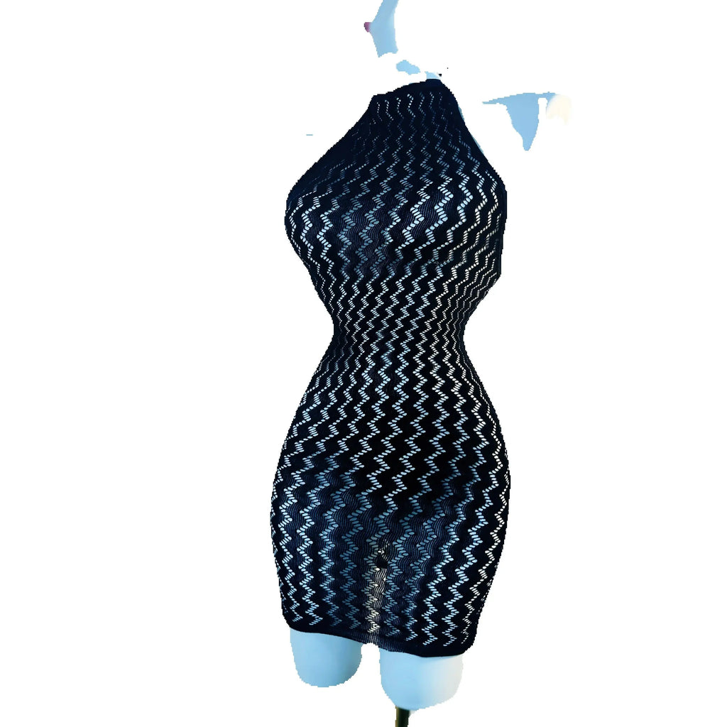 Fishnet Cover Up Without Bikini Hollow Out Beachwear