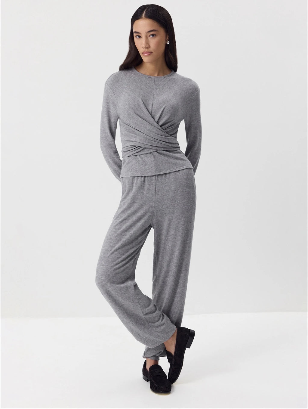 Hirsionsan Modal Soft Loose Sets Dress Women  Tracksuit