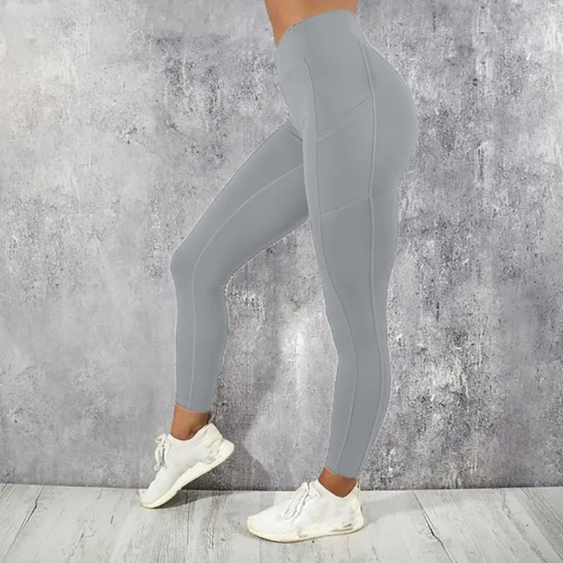 Yoga Fitness Women Leggings with Pocket Gym