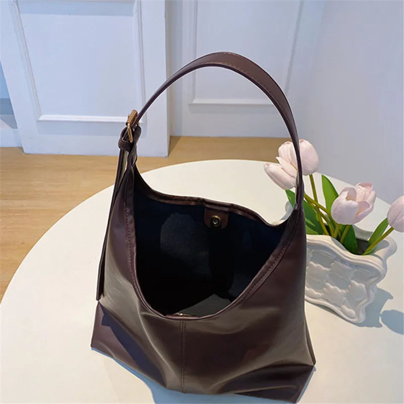 Retro Women's Tote Vintage Underarm Handbag