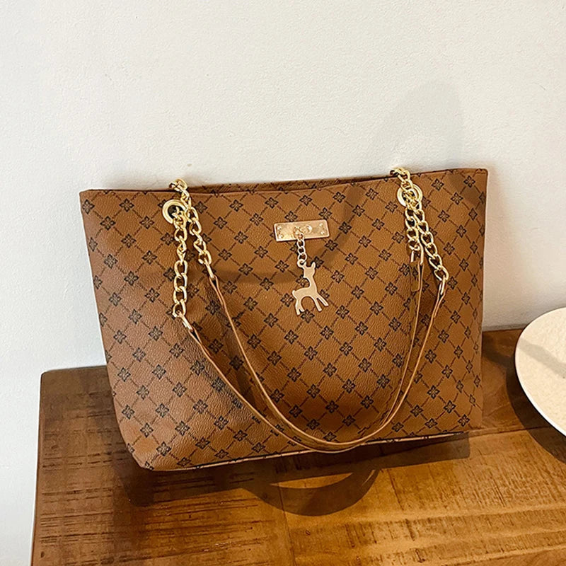 Women's Large Capacity Tote Handbag